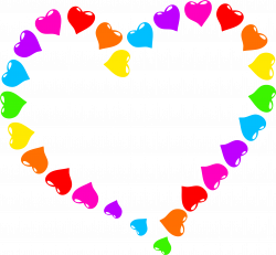 Clipart - Rainbow Heart