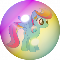 My Little Pony - Rainbow Dash Bubble by KinakoJurai on DeviantArt