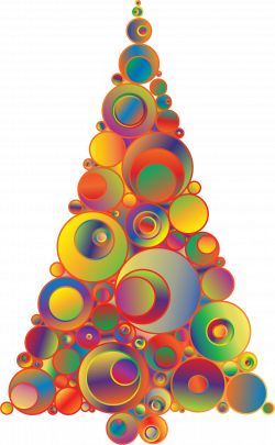Rainbow clipart christmas tree - Pencil and in color rainbow clipart ...
