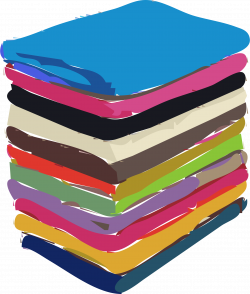 Clipart - Rainbow Towels