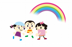 Childrens Day Clip art - Rainbow children 3605*2362 transprent Png ...