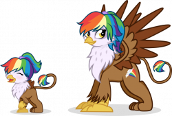 Rainbow Feather young and grown by Pandamoniyum by Q99 on DeviantArt