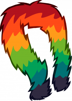 Rainbow Feather Boa | Club Penguin Wiki | FANDOM powered by Wikia