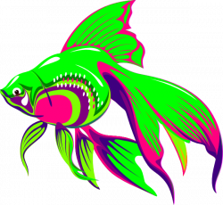Rainbow fish clipart - Clipground