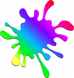 Paint Rainbow Clip art - paint splatter 604*640 transprent Png Free ...