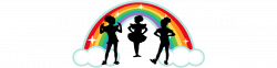 Rainbow Glitter Sisters