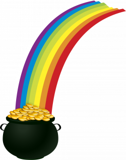 Pot-of-Gold Rainbow Icons PNG - Free PNG and Icons Downloads