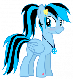 Image - FANMADE Lightning Dash ponytail.png | My Little Pony ...