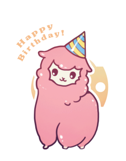 Happy Birthday alpaca | Cute | Pinterest | Alpacas, Happy birthday ...