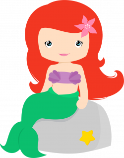 Little Mermaid Baby Clip Art. | Oh My Baby!