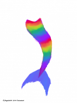Rainbow Mermaid Tail Stock by angela808 on DeviantArt