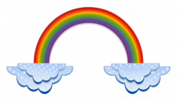 Public Domain Clip Art Image | Illustration of a rainbow | ID ...