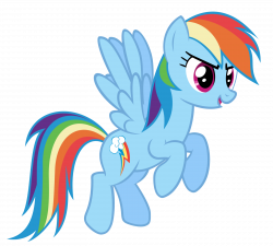 Image - FANMADE Rainbow Dash flying 2.png | My Little Pony ...