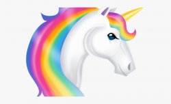 Unicorn Clipart Fictional - Head Rainbow Unicorn Clipart ...