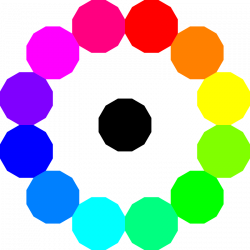 Rainbow Circle Color wheel Clip art - Starburst Sign Template 800 ...
