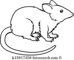 Rat Outline Drawing at GetDrawings.com | Free for personal use Rat ...