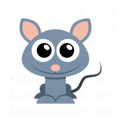 Rat Clipart from the website Adorabletoon.com | Text ...