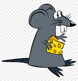 Png Rat Clipart - Rat Cartoon No Background, Transparent Png ...
