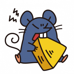 Brown rat u30cdu30bau30df Cartoon Clip art - Cartoon cute mouse 624 ...
