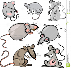 Mice and rats set cartoon | Clipart Panda - Free Clipart Images