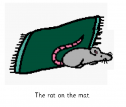 Rat On A Mat Clipart