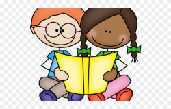 Kids Reading Clipart - Reading Partners Clip Art - Png ...