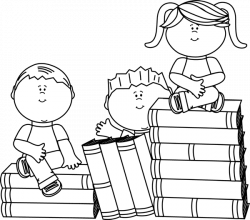 Cute for our wagging Tail childrens reading program...clip art black ...