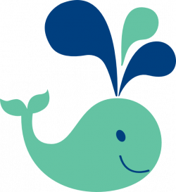 adorable+whale | Cute Whale clip art | Camden's 1st Birthday Party ...