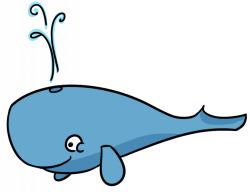 Cartoon Whale Clipart | svg files | Pinterest | Cartoon whale and ...