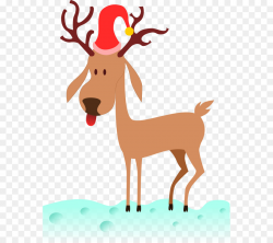 Santa Claus Drawing clipart - Reindeer, Deer, Cartoon ...