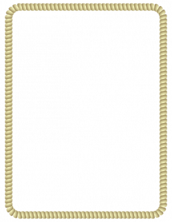 Clipart - Rope Border