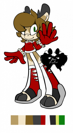 Candy Cane the Reindeer by AoiFoxtrot on DeviantArt