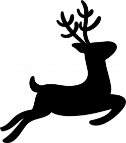 Reindeer Silhouette Png at GetDrawings.com | Free for personal use ...