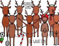 Free Reindeer Clipart group, Download Free Clip Art on Owips.com