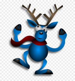 Free - Merry Christmas Happy Reindeer Mug Clipart (#96106 ...