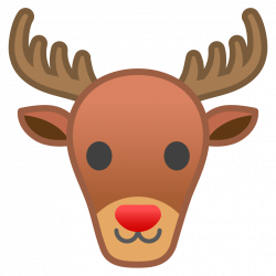 Deer Icon | Noto Emoji Animals Nature Iconset | Google