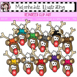 Reindeer clip art - Single Image - by Melonheadz