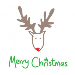 Xmas Stuff For Merry Christmas Reindeer - Clip Art Library