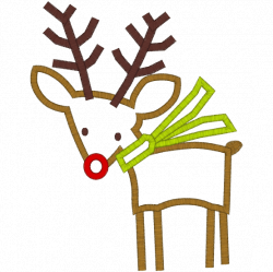 28+ Collection of Modern Reindeer Clipart | High quality, free ...