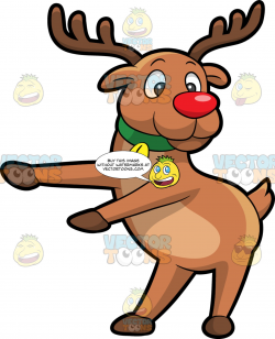 Rudolph The Red Nosed Reindeer Dancing The Floss