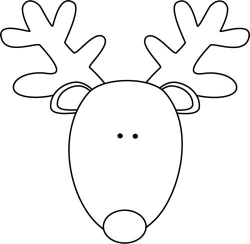 Free Rudolph Outline Cliparts, Download Free Clip Art, Free ...
