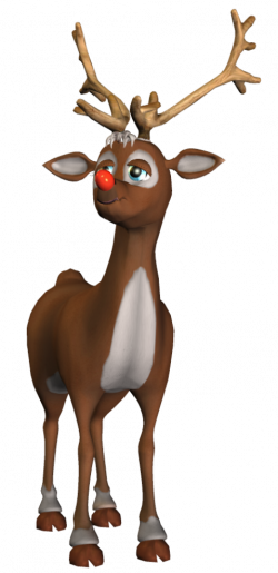 Rudolf 3D PNG Clipart | Gallery Yopriceville - High-Quality Images ...