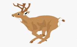 Reindeer Cliparts Side - Deer Antlers Side View #370959 ...