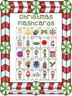 EFL Elementary Teachers: Christmas Flashcards