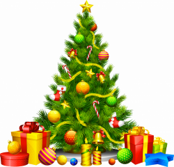 Merry Christmas Clip Art 2018 : Free Christmas Tree Clipart