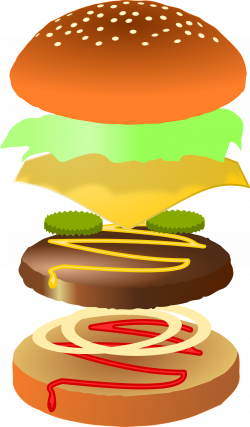 Clipart - Hamburger