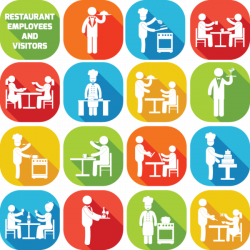 653 restaurant icons | Clip Art from OldCuts.co | Pinterest ...