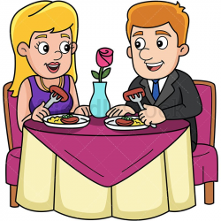 Couple Having A Romantic Dinner At A Restaurant | Food ...
