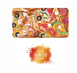 Pizza Fast food Italian cuisine Business card Restaurant - Menu ...