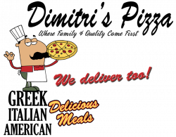 Home page for Dimitri's Pizza Restaurant in Baltic, CT | Greek ...